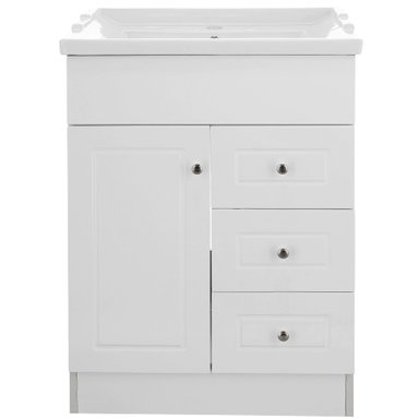KIT DOMSA MUEBLE VANITORIO B60-PHNB + F-60/60 X 80 X 47 CM BLANCO - 1