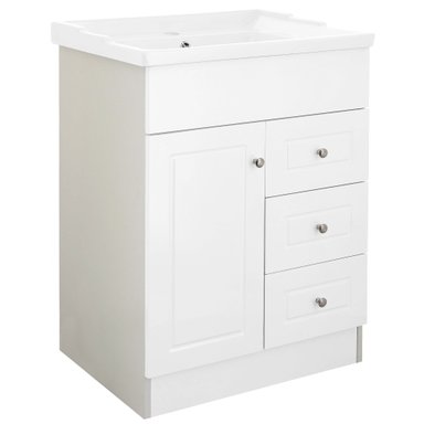 KIT DOMSA MUEBLE VANITORIO B60-PHNB + F-60/60 X 80 X 47 CM BLANCO - 2