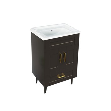 KIT DOMSA MUEBLE VANITORIO CAFÉ 50SK-C + F-50/50 X 80 X 40 CM - 2