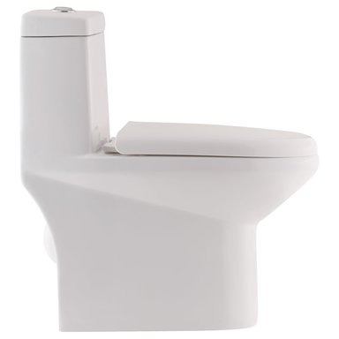 WC DOMSA SDX4-300B ONE PIECE BLANCO (DESCARGA A PISO 30,5 CM) - 1