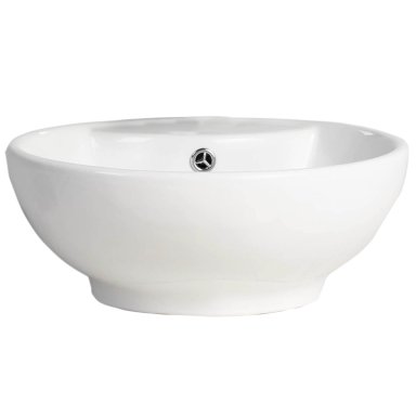 LAVAMANOS DOMSA SLC8008B SOBREPONER /46 X 18 CM CERÁMICA - 1