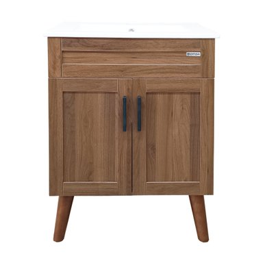 KIT DOMSA BM6040-60C MUEBLE VANITORIO ELEGANCE NOGAL/60 X 40 X 80 CM - 1