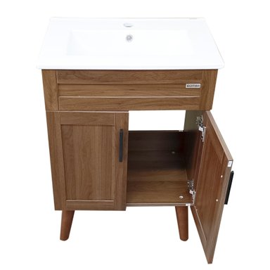 KIT DOMSA BM6040-60C MUEBLE VANITORIO ELEGANCE NOGAL/60 X 40 X 80 CM - 6