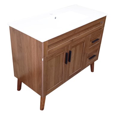 KIT DOMSA BM10047-P-100 MUEBLE VANITORIO ELEGANCE NOGAL/100 X 47 X 80 CM - 3