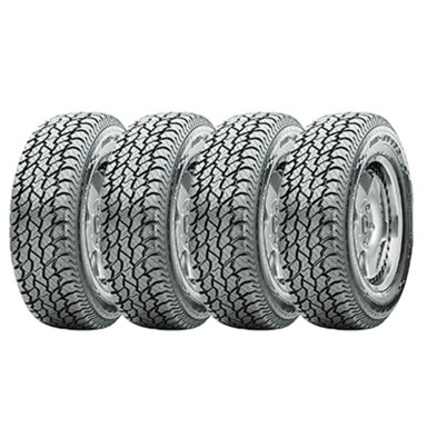 SET 4 NEUMATICOS MIRAGE 215/75R15 100S MR-AT172 A/T TL BLK CHN - 1