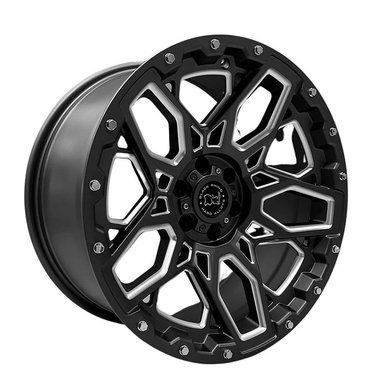 SET 4 LLANTA 18X9 6X139 ET0 MG-MW RHINO.SHRAPNEL - 1