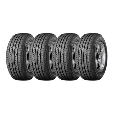 SET 4 NEUMATICOS DUNLOP 235/55R19 101V PT21 H/T TL BLK JAP - 1
