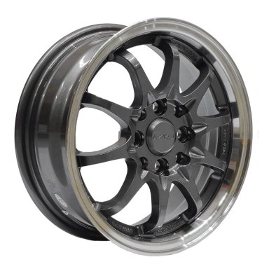 SET 4 LLANTAS 14X5.5 4X100/4X114 ET35 INGA G-LM - 1