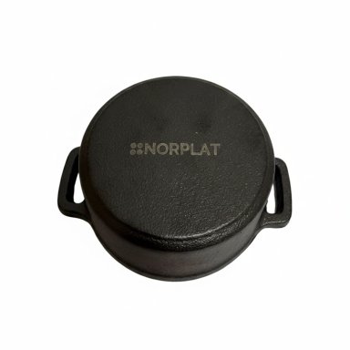 MINI OLLA CACEROLA HIERRO FIERRO FUNDIDO INDUCCION - NORPLAT - 7