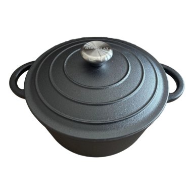 OLLA DE HIERRO FUNDIDO 24 CM 3.5 LTS - VA AL HORNO - NORPLAT - 4