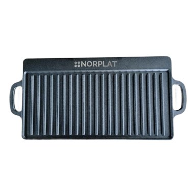 PLANCHA BIFERA NORPLAT REVERSIBLE HIERRO FUNDIDO 50X23CM XL - 7