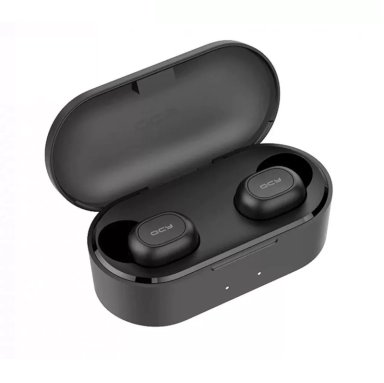 AUDÍFONOS QCY TRUE WIRELESS MANOS LIBRES QS2 T2C BLUETOOTH NEGRO - 1