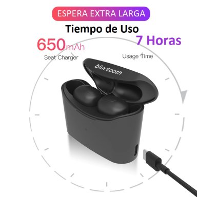 AUDÍFONOS BLUEDIO TRUE WIRELESS MANOS LIBRES BLUETOOTH - 3