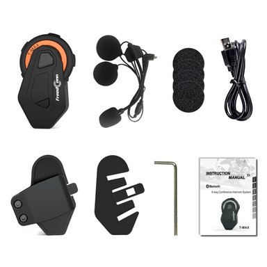 INTERCOMUNICADOR Y MANOS LIBRES BLUETOOTH FREEDCONN T-MAX - 4
