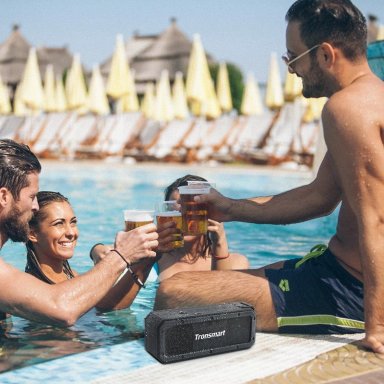 PARLANTES BT TRONSMART ELEMENT FORCE+ 40W + ESTUCHE - 6
