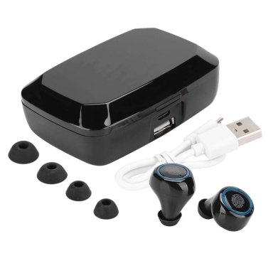 AUDÍFONOS CASTLETEC TRUE WIRELESS M11 3200 MAH BLUETOOTH NEGRO - 4