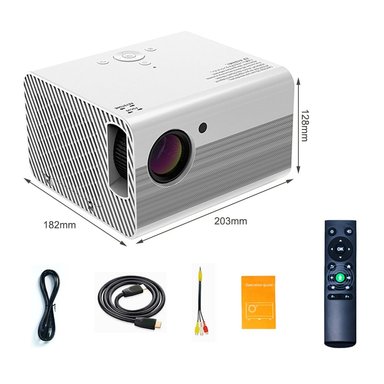 PROYECTOR LED ANDROID T10 FULL HD 1080P 200 ANSI - 4