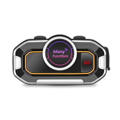 INTERCOMUNICADOR Y MANOS LIBRES BLUETOOTH V9 PRO 500M RADIO FM - 3