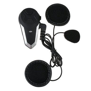INTERCOMUNICADOR Y MANOS LIBRES BLUETOOTH BT-S3 PARA CASCO DE MOTO RADIO FM - 2