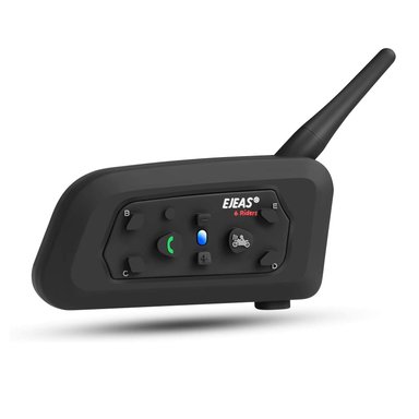 INTERCOMUNICADOR Y MANOS LIBRES BLUETOOTH EJEAS V6 PRO - 1