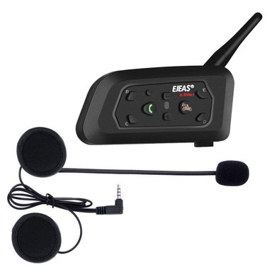 INTERCOMUNICADOR Y MANOS LIBRES BLUETOOTH EJEAS V6 PRO - 2