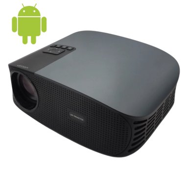 PROYECTOR LED ANDROID WIFI 350 ANSI 5000 LÚMENES FULL HD 1080P AAO YG680 - 1