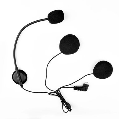 SET AUDÍFONOS CASTLETEC INTERCOMUNICADOR BT-S2 BT-S3 BLUETOOTH CONECTOR TIPO C - 2