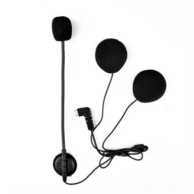 SET AUDÍFONOS CASTLETEC INTERCOMUNICADOR BT-S2 BT-S3 BLUETOOTH CONECTOR TIPO C - 3