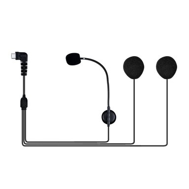 SET AUDÍFONOS CASTLETEC INTERCOMUNICADOR BT-S2 BT-S3 BLUETOOTH CONECTOR TIPO C - 4