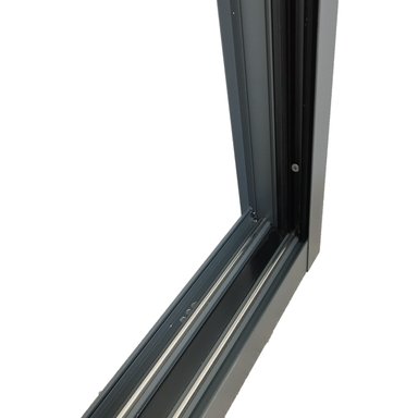 VENTANA CASTLETEC ALUMINIO TÉRMICO RPT TERMOPANEL PREMIUM 73S 121 X 100 CM GRIS - 2