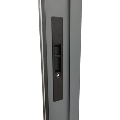 VENTANA CASTLETEC ALUMINIO TÉRMICO RPT TERMOPANEL PREMIUM 73S 121 X 100 CM GRIS - 4