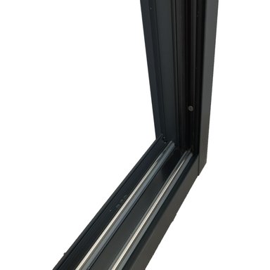 VENTANA CASTLETEC TERMOPANEL ALUMINIO RPT PREMIUM 73S 120 X 120 CM NEGRO - 3