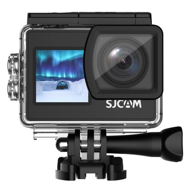 PACK CÁMARA DEPORTIVA SJCAM SJ4000 DUAL, 4K 16MP + 2 BATERÍAS - 5