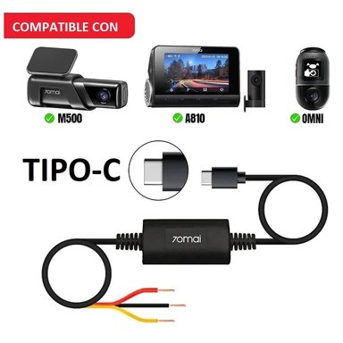 KIT DE CABLEADO 70MAI ENERGÍA UP03 PARA CÁMARAS DE AUTO M500 Y X200 OMNI - 6