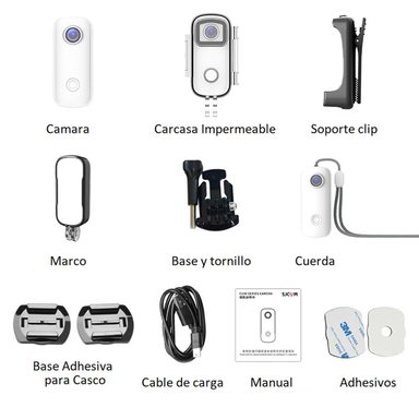 MINI CÁMARA DEPORTIVA SJCAM C100+ 4K EIS WIFI - 6
