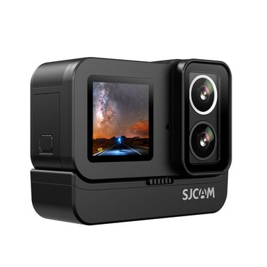 CÁMARA DEPORTIVA SJCAM SJ20 DOBLE LENTE 20MP 4K GYRO WIFI IMPERMEABLE 30M + RELOJ - 2