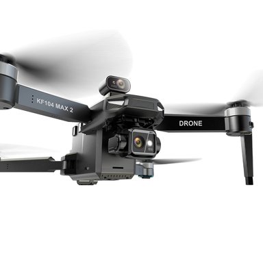 DRONE CASTLETEC KF104 MAX2 CON PANTALLA EVASIÓN OBSTÁCULOS GIMBAL GPS WIFI 5G 4K 6KM 3900MAH - 1