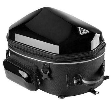 MALETA TOP CASE IMPERMEABLE EXPANDIBLE PARA MOTOCICLETA MOTOWOLF 0705B - 1