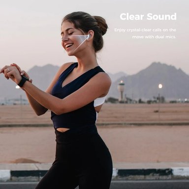 AUDIFONOS SEMI IN EAR, BLUETOOTH 5.3, IPX5, 20 H, SOUNARC Q3 COLOR AZUL - 2