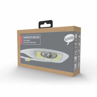 LINTERNA KNOG FRONTAL BANDICOOT RUN 250 LIME 12942 - 6