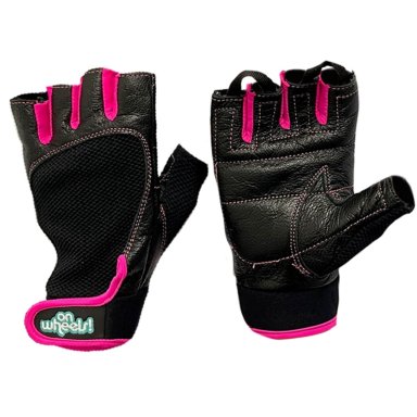 GUANTES DE ENTRENAMIENTO PARA PESAS BLACK PINK ONWHEELS - 1