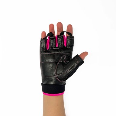 GUANTES DE ENTRENAMIENTO PARA PESAS BLACK PINK ONWHEELS - 4