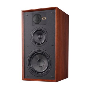 PARLANTE BOOKSHELF CON PEDESTAL WHARFEDALE LINTON STAND - 4