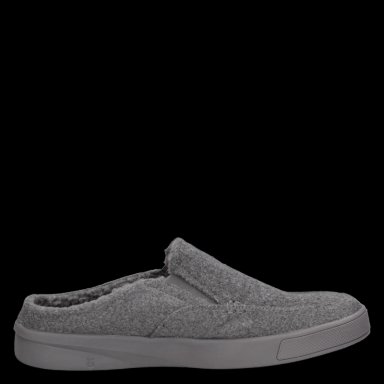 ZAPATILLAS HOMBRE 16 HRS CASUALES GRIS CUERO F120 - 2