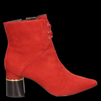 BOTIN CASUAL MUJER MINGO- H495 | ROJO - 2