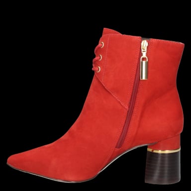 BOTIN CASUAL MUJER MINGO- H495 | ROJO - 4