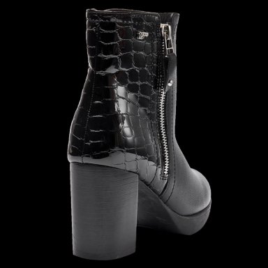 BOTIN CASUAL MUJER 16 HRS - H038 | NEGRO - 3