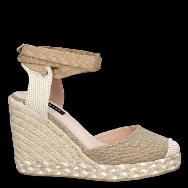 ALPARGATAS MUJER POLLINI TEXTIL CASUAL I573 NEGRO - 7