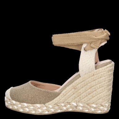 ALPARGATAS MUJER POLLINI TEXTIL CASUAL I573 NEGRO - 9
