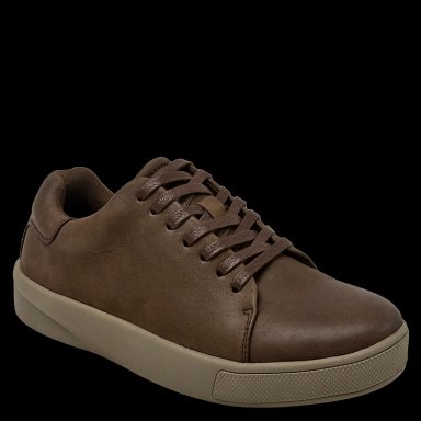 ZAPATILLAS HOMBRE 16 HRS CASUALES GRIS CUERO K173 - 6